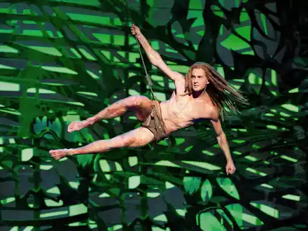 Star-Cast bei Disneys TARZAN®: Alexander Klaws als Tarzan in Stuttgart an ausgewählten Terminen - Foto: presseportal.de