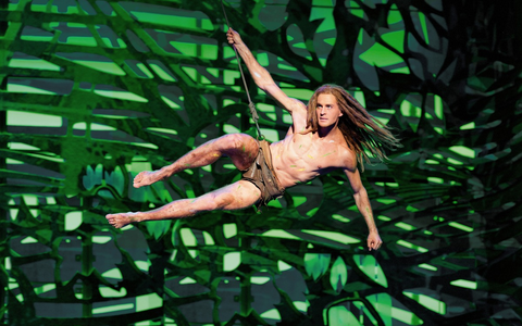 Star-Cast bei Disneys TARZAN®: Alexander Klaws als Tarzan in Stuttgart an ausgewählten Terminen - Foto: presseportal.de