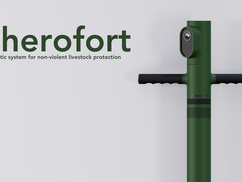 Erfindung zur gewaltfreien Erkennung und Abschreckung von Wölfen gewinnt James Dyson Award 2024 in Deutschland - Foto: presseportal.de