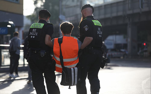 Protest von Letzter Generation (Archiv) - Foto: über dts Nachrichtenagentur