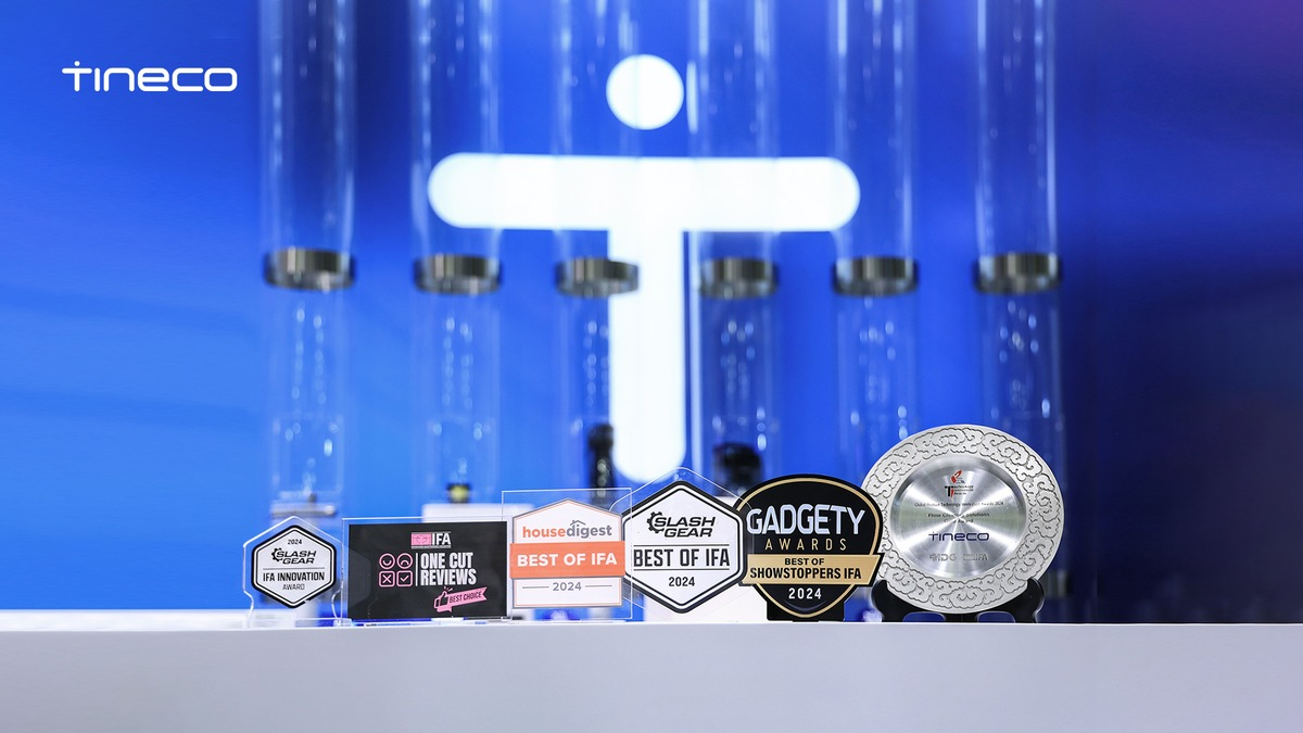 Tineco räumt mehrere Preise auf der IFA 2024 ab - Foto: presseportal.de
