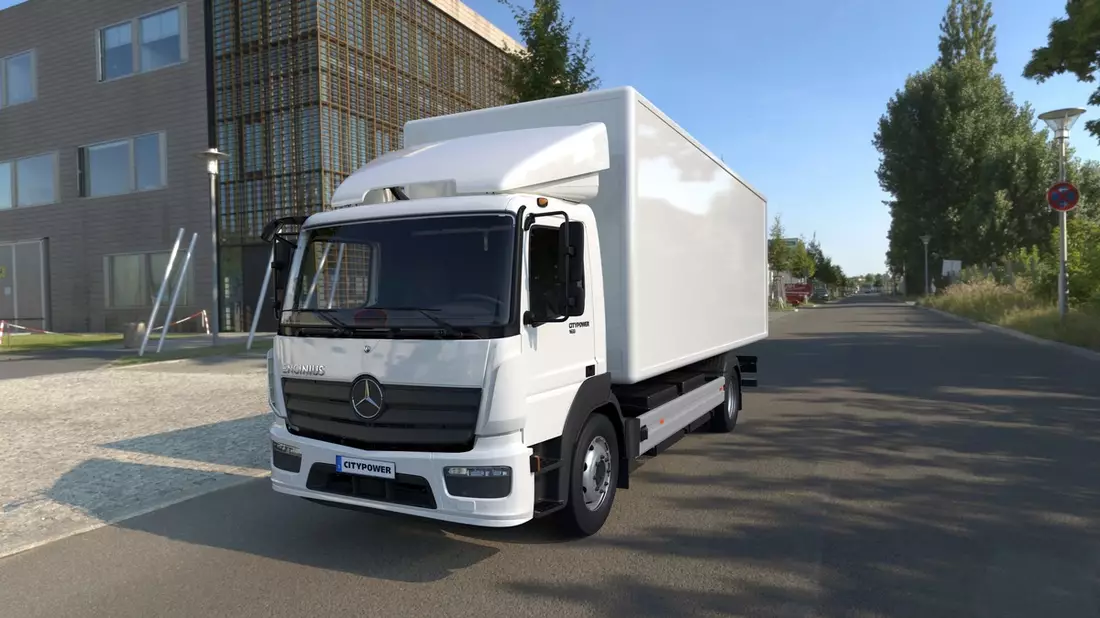 ENGINIUS bringt neuen LKW CITYPOWER für die Mittelschwere Klasse auf den Markt - Bild: presseportal.de