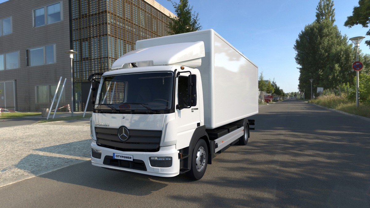ENGINIUS bringt neuen LKW CITYPOWER für die Mittelschwere Klasse auf den Markt - Foto: presseportal.de
