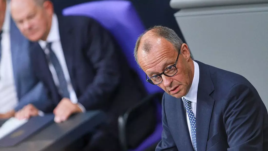 Olaf Scholz und Friedrich Merz am 11.09.2024 - Bild: über dts Nachrichtenagentur