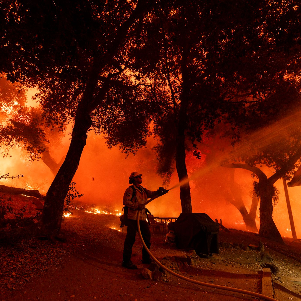 Die US-Westküstenmetropole ist für viele deutsche Touristen ein Traumziel – nun wüten dort die Flammen. (Foto aktuell) - Foto: Etienne Laurent/AP/dpa
