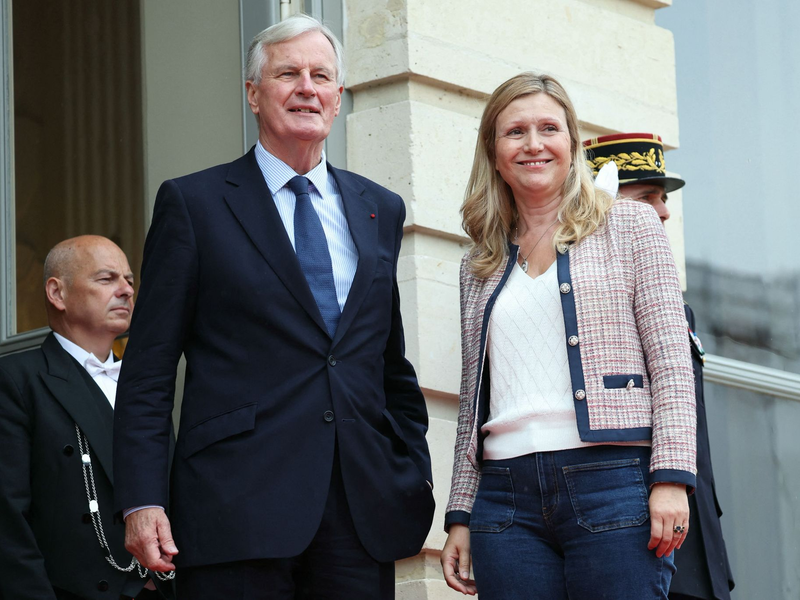 In der kommenden Woche soll das Kabinett von Frankreichs neuem Premier Barnier stehen. (Archivbild) - Foto: Thomas Samson/AFP/dpa