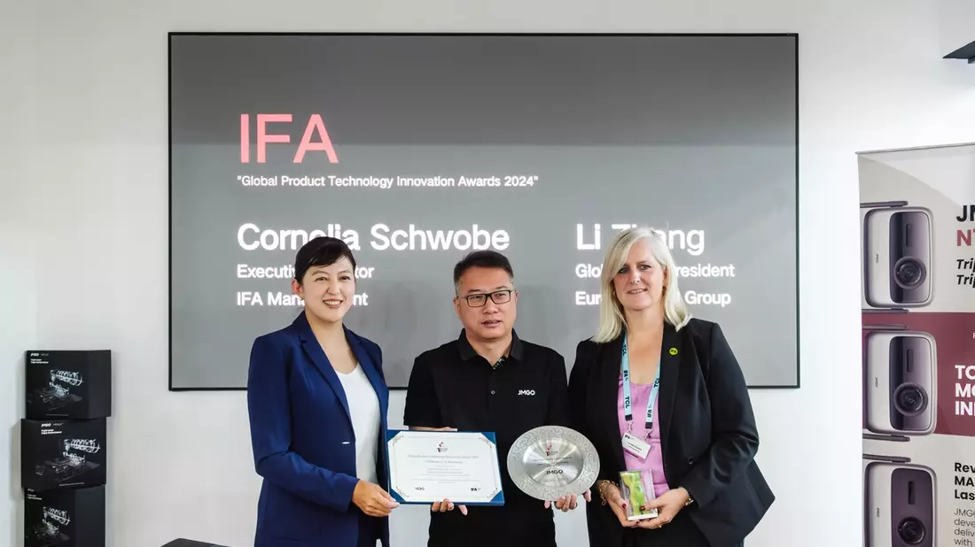 JMGO präsentiert auf der IFA die neue Ära der Projektionstechnik - Bild: presseportal.de