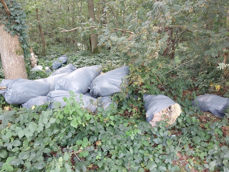 POL-SE: Holm - Unzulässige Ablagerung von Mineralwolle - Zeugen gesucht - Foto: presseportal.de