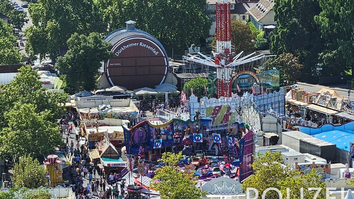 POL-PDNW: Resümee des 608. Dürkheimer Wurstmarkt 2024 - Bilanz ihrer Polizei - Foto: presseportal.de