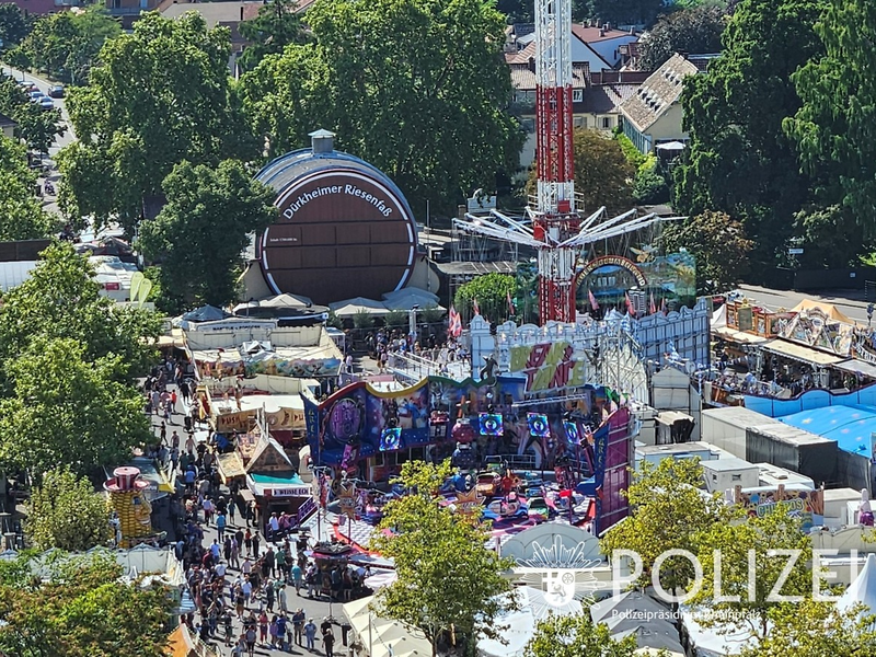 POL-PDNW: Resümee des 608. Dürkheimer Wurstmarkt 2024 - Bilanz ihrer Polizei - Foto: presseportal.de