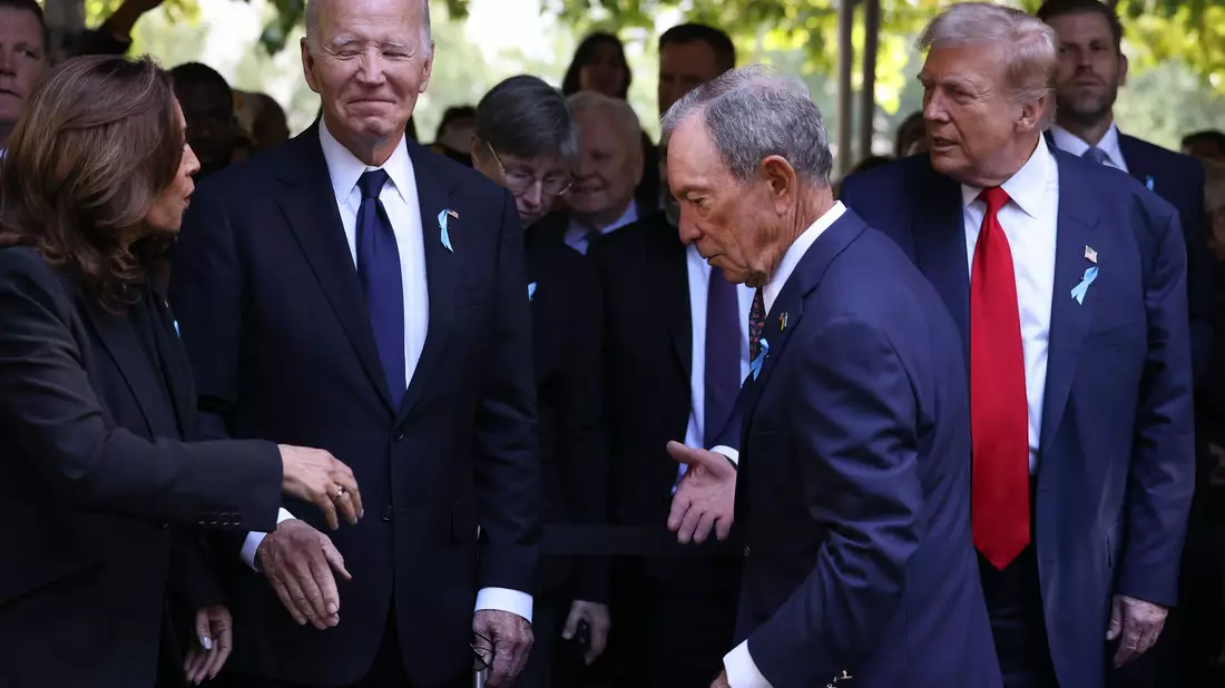 Aufeinandertreffen von Harris und Trump nach der TV-Debatte - Bild: Yuki Iwamura/AP/dpa