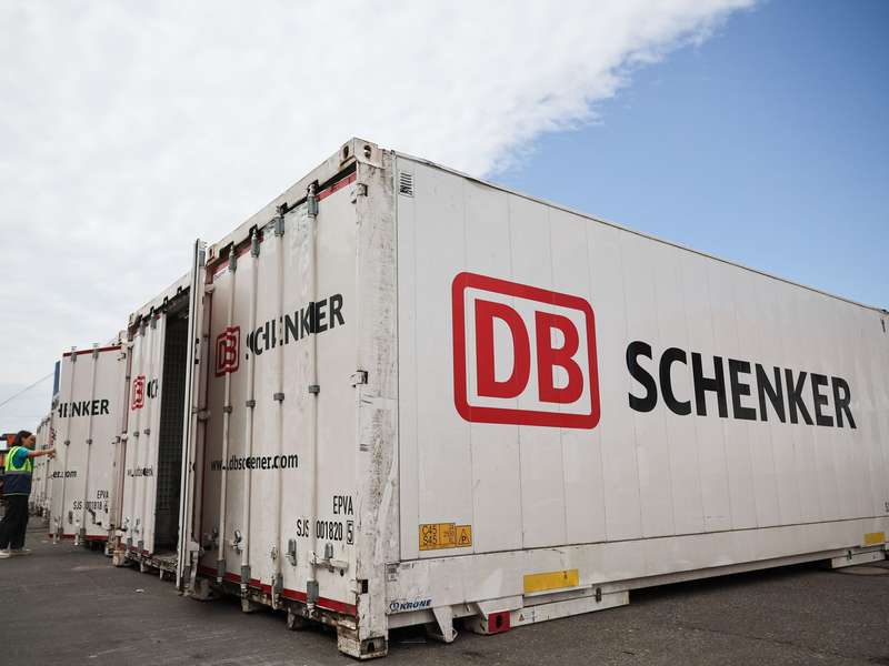 Eine Vereinbarung über eine Übernahme von DB Schenker könnte noch in dieser Woche unterzeichnet werden. (Archivbild) - Foto: Christian Charisius/dpa