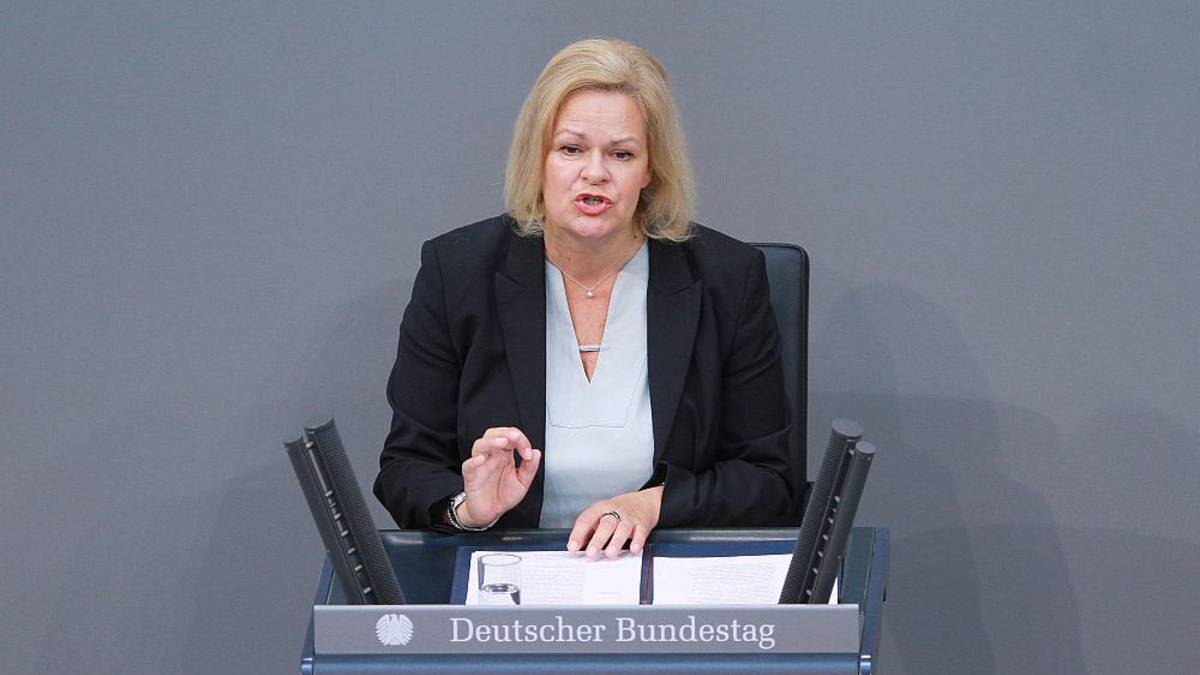 Nancy Faeser am 12.09.2024 - Foto: über dts Nachrichtenagentur