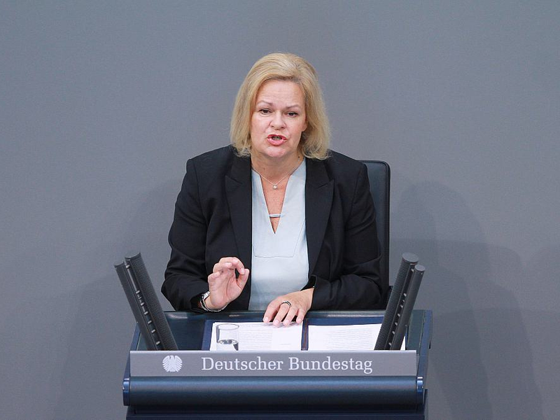 Nancy Faeser am 12.09.2024 - Foto: über dts Nachrichtenagentur