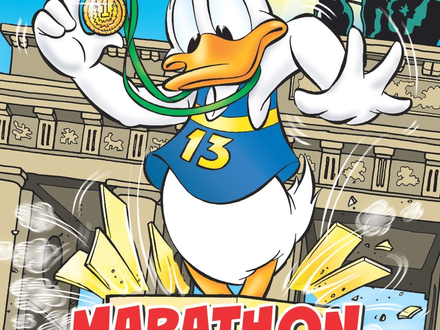50. BERLIN-MARATHON mit dem Lustigen Taschenbuch von Egmont Ehapa Media! - Foto: presseportal.de