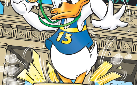 50. BERLIN-MARATHON mit dem Lustigen Taschenbuch von Egmont Ehapa Media! - Foto: presseportal.de