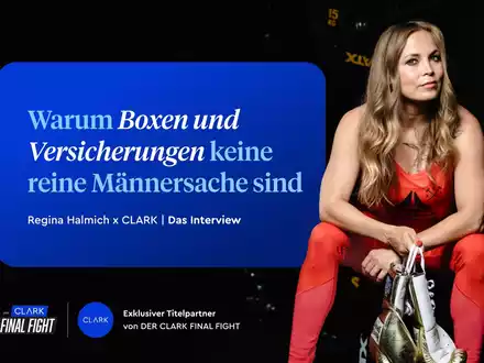 Wir sind beide ein bisschen verrückt Regina Halmich und Stefan Raab bereit für den Showdown - das verrät sie CLARK im Interview - Foto: presseportal.de