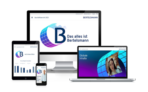 Bertelsmann-Geschäftsbericht 2023 mit Platin ausgezeichnet - Foto: presseportal.de
