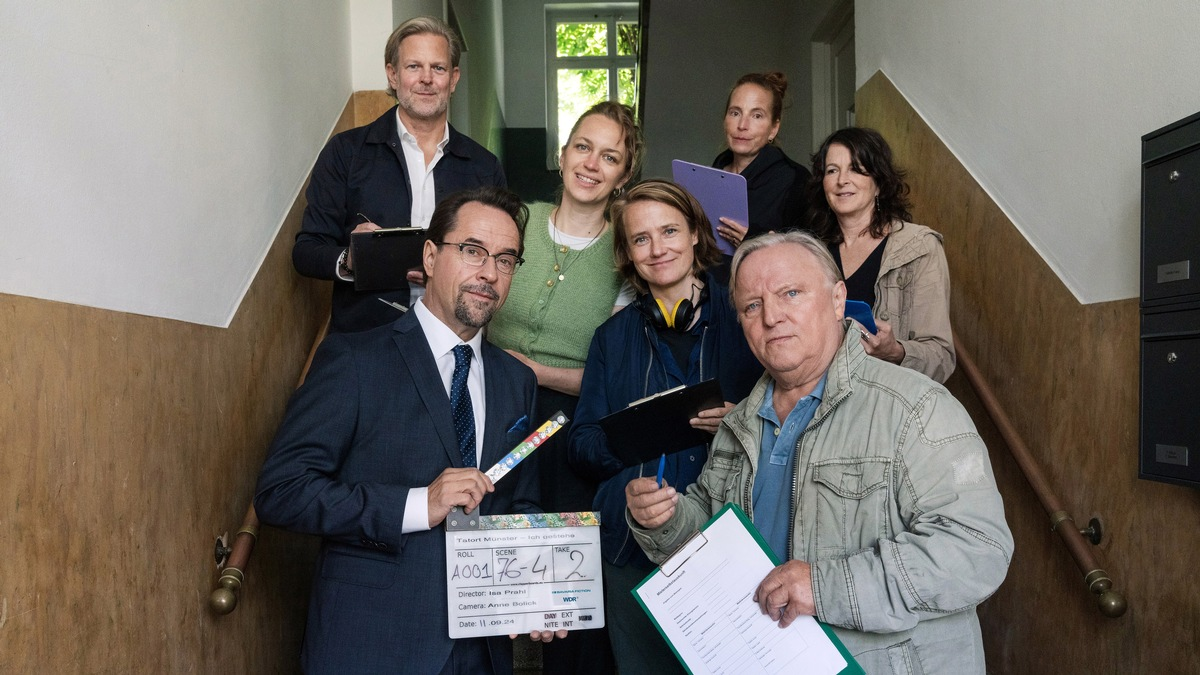 Dreharbeiten gestartet: Neuer „Tatort“ aus Münster „Ich gestehe“ (AT) thematisiert Wohnungsnot unter Studierenden - Foto: presseportal.de