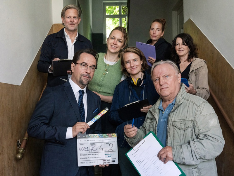 Dreharbeiten gestartet: Neuer „Tatort“ aus Münster „Ich gestehe“ (AT) thematisiert Wohnungsnot unter Studierenden - Foto: presseportal.de
