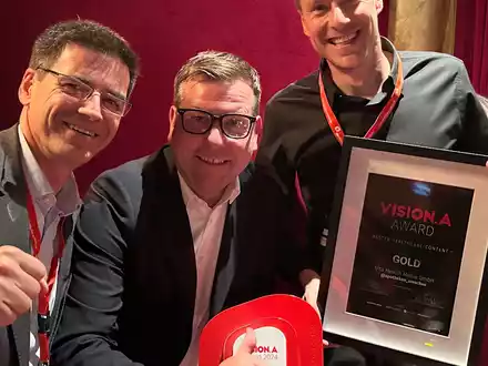 Wort & Bild Verlagsgruppe gewinnt Gold und Silber bei den Vision.A Awards 2024 - Foto: presseportal.de