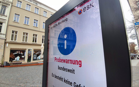 Bundesweiter Warntag (Archiv) - Foto: über dts Nachrichtenagentur