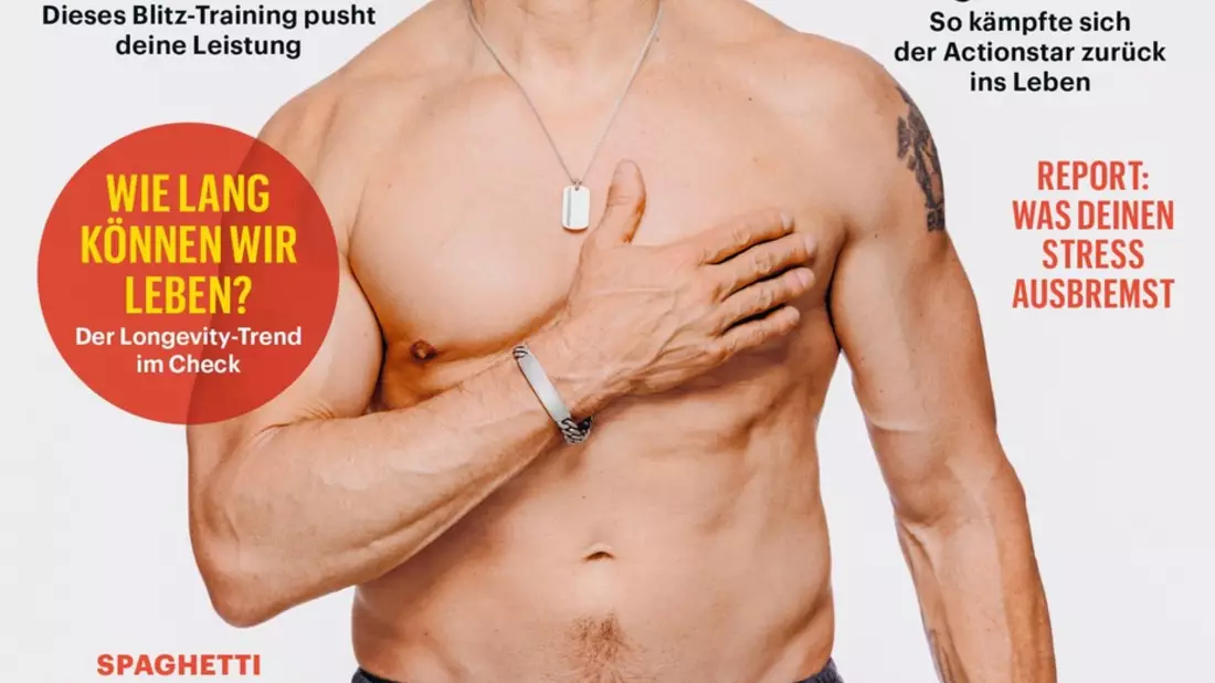 Marvel-Star Jeremy Renner bei Men's Health: / Ich werde nie wieder einen schlechten Tag haben! - Bild: presseportal.de