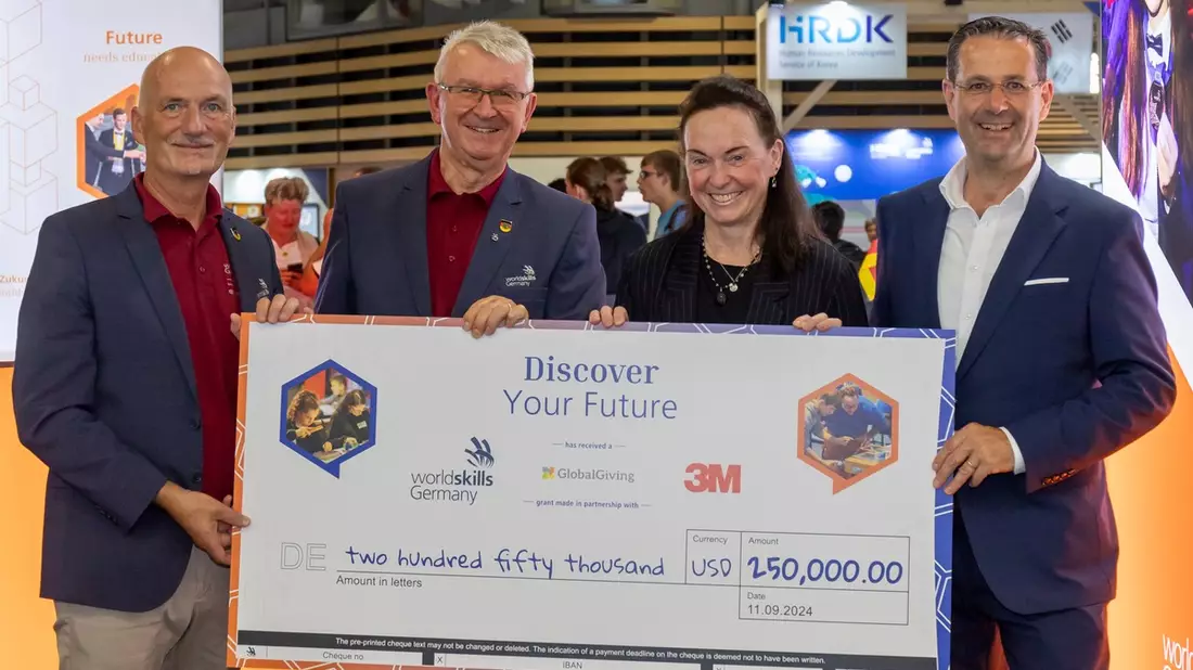'Discover Your Future' - WorldSkills Germany und 3M starten bundesweite Bildungsinitiative - Bild: presseportal.de
