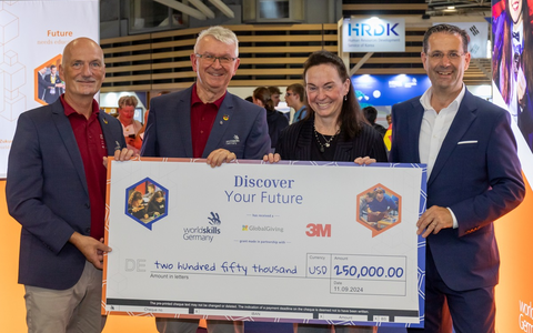 'Discover Your Future' - WorldSkills Germany und 3M starten bundesweite Bildungsinitiative - Foto: presseportal.de
