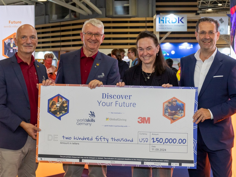 'Discover Your Future' - WorldSkills Germany und 3M starten bundesweite Bildungsinitiative - Foto: presseportal.de