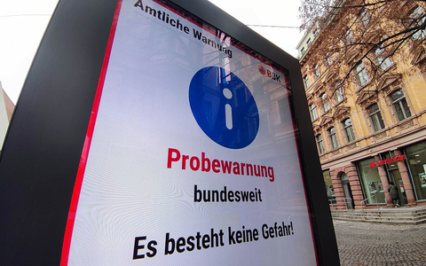 Bundesweiter Warntag (Archiv) - Foto: über dts Nachrichtenagentur