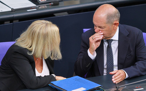 Nancy Faeser und Olaf Scholz am 11.09.2024 - Foto: über dts Nachrichtenagentur