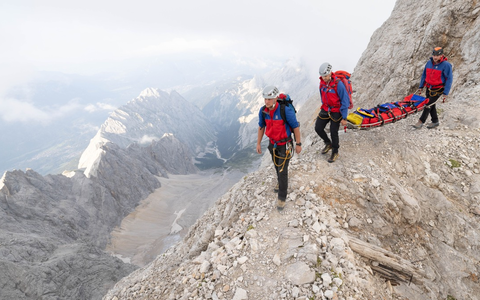 In höchster Not - Bergretter im Einsatz: Dreharbeiten für neue ARD-Dokureihe - Foto: presseportal.de