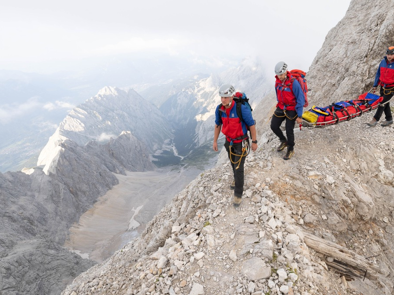 In höchster Not - Bergretter im Einsatz: Dreharbeiten für neue ARD-Dokureihe - Foto: presseportal.de