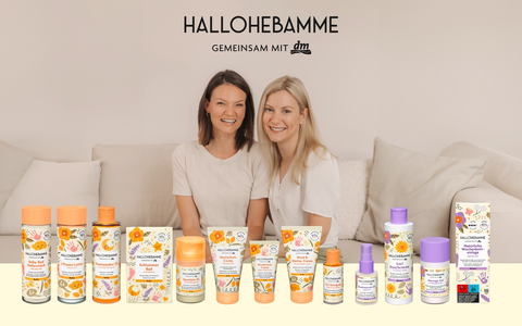 dm launcht die Kooperationsmarke HALLOHEBAMME - Foto: presseportal.de