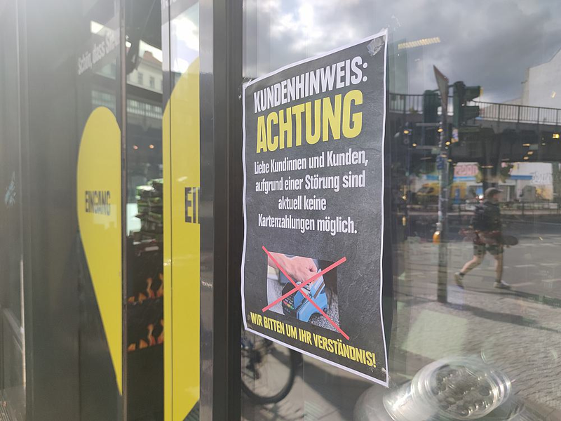 Störung von Kartenzahlung am 12.09.2024 - Foto: über dts Nachrichtenagentur