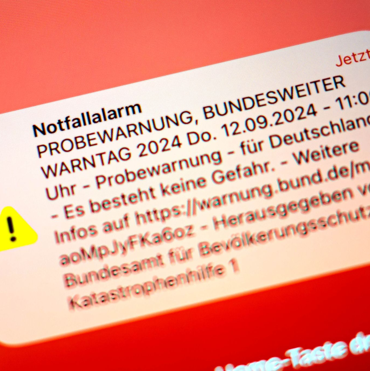 Der bundesweite Warntag findet immer am zweiten Donnerstag im September statt. (Symbolfoto) - Foto: Sina Schuldt/dpa