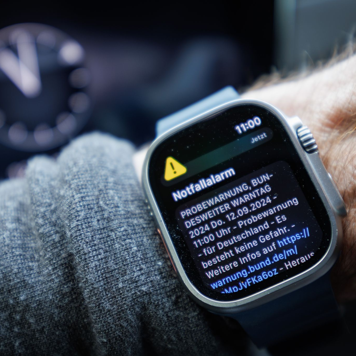 Der Probealarm hat bundesweit auf vielen Geräten Warnungen veröffentlicht. - Foto: Friso Gentsch/dpa