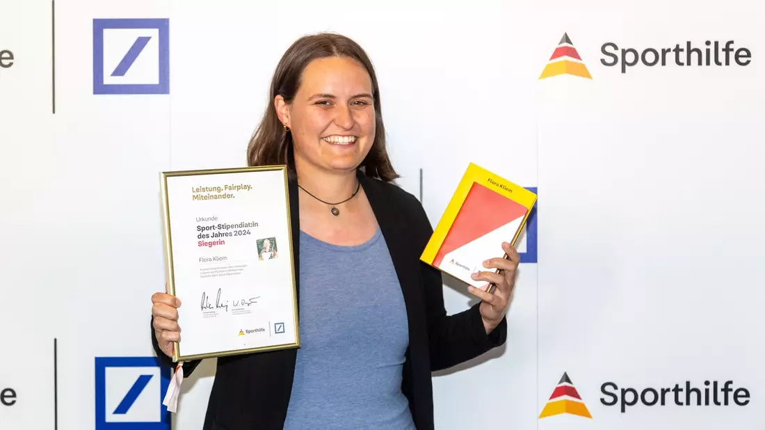 Para-Bogenschützin Flora Kliem ist Sport-Stipendiatin des Jahres 2024 - Bild: presseportal.de