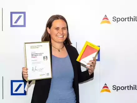 Para-Bogenschützin Flora Kliem ist Sport-Stipendiatin des Jahres 2024 - Foto: presseportal.de