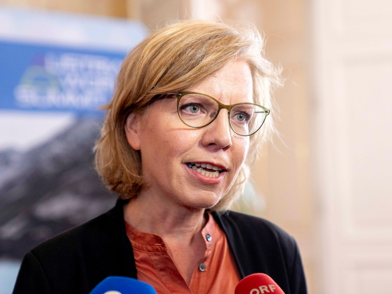 Kein Ermittlungsverfahren gegen Österreichs Klimaministerin. (Archivbild) - Foto: Andreas Stroh/ZUMA Press Wire/dpa
