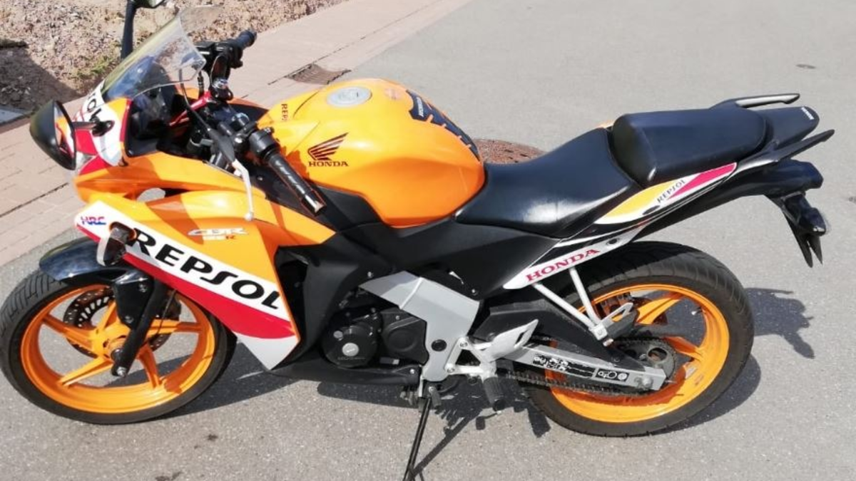 POL-PDLD: Edesheim - Diebstahl einer 125er Honda - Foto: presseportal.de