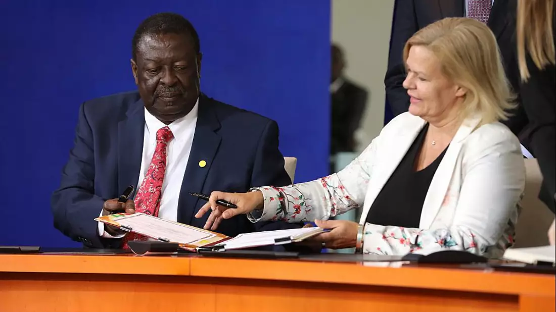 Nancy Faeser und William Ruto unterschreiben Migrationsabkommen (Archiv) - Bild: über dts Nachrichtenagentur