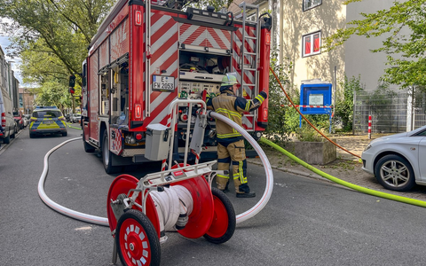 FW-E: Wohnungsbrand in Altenessen-Süd - zum Glück keine Verletzten - Foto: presseportal.de