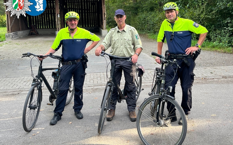 POL-DU: Stadtgebiet: Förster und Bezirkspolizisten gemeinsam auf Streife - Foto: presseportal.de