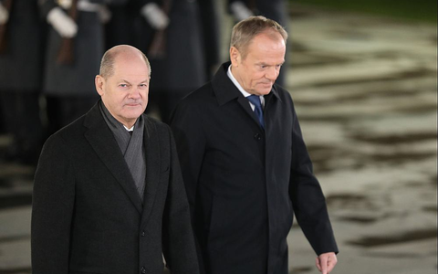 Olaf Scholz und Donald Tusk (Archiv) - Foto: über dts Nachrichtenagentur