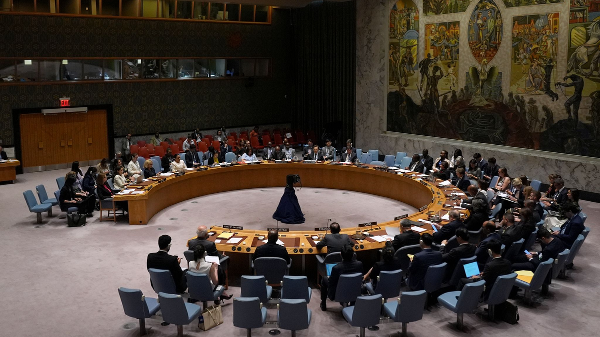 UN-Sicherheitsrat tagt. - Foto: Pamela Smith/AP/dpa