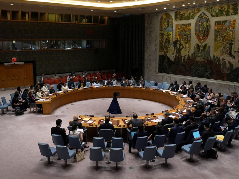 UN-Sicherheitsrat tagt. - Foto: Pamela Smith/AP/dpa