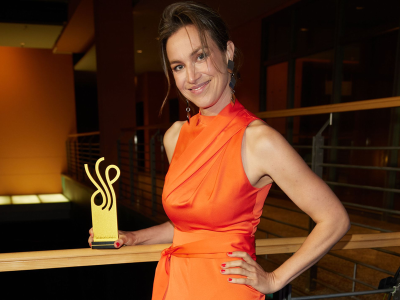 Der Ehrenpreis Inspiration ging an EU-Politiker Axel Voss (CDU) für sein Engagement für die Kreativbranche.  - Foto: Joerg Carstensen/dpa