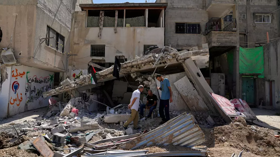 Razzien des israelischen Militärs hinterlassen im Westjordanland immer wieder Verwüstungen. (Archivbild) - Bild: Nasser Nasser/AP/dpa